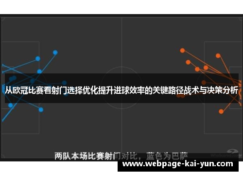 从欧冠比赛看射门选择优化提升进球效率的关键路径战术与决策分析 从欧冠比赛看射门选择优化提升进球效率的关键路径战术与决策分析